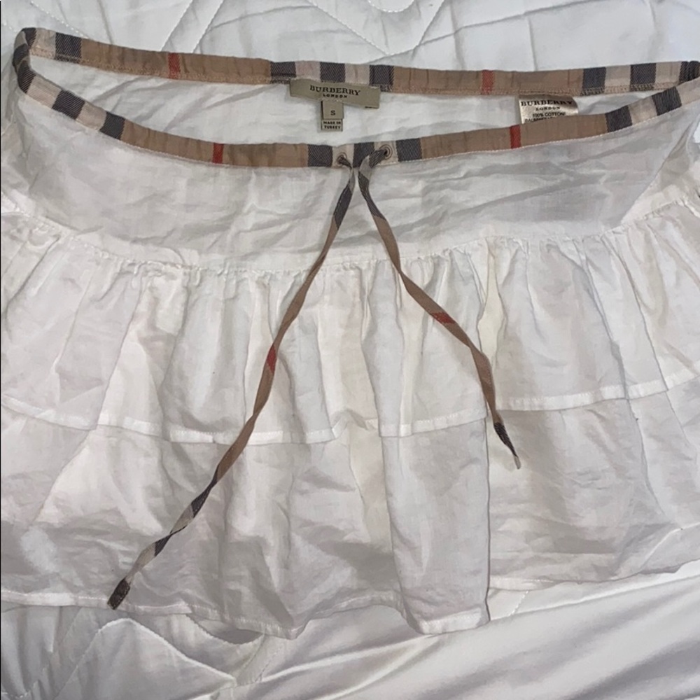 BURBERRY London mini skirt